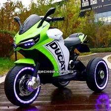Детский мотоцикл M 4053 L-5, Ducati, кожаное сиденье